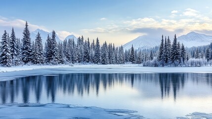 Winter Wonderland Reflections