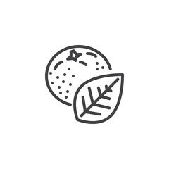 Organic Food line icon