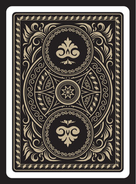 Classic Playing Cards Back design