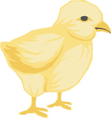 Graphic illustration of a chicken