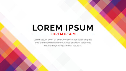 Abstract colourful background vector template design