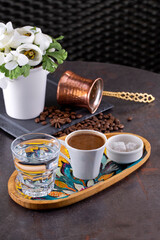 cup of  turkish coffee
