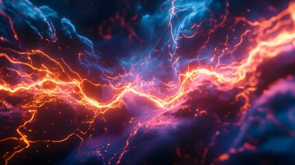 electric lighting, abstract electrical background