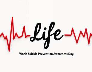 World suicide prevention day September 10. That's awareness prevent suicide worldwide. Banner background design To prevent suicide worldwide.