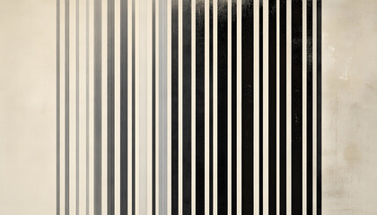 Obraz premium Thin, repeating lines or stripes, either vertical or horizontal, on a neutral background