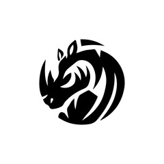 Chinese Dragon Vector. Premium Vector | Flat dragon silhouette dragon illustration vector. Premium Vector | Dragon logo icon design illustration.