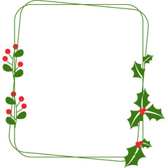 Christmas Wreath Frame