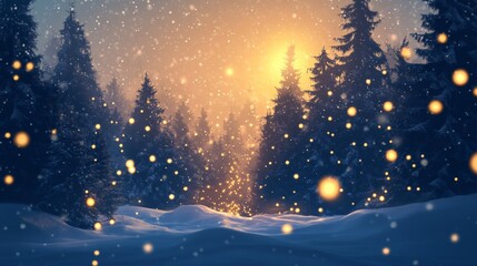 Enchanting Winter Wonderland.