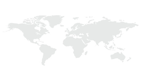 World map. for website layouts,background,education, precise,customizable,Travel worldwide,map silhouette backdrop,earth geography, political,reports. Grayscale style ,isolated on white background.