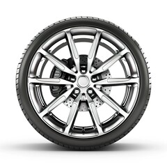 Obraz premium Car drive isolated on a white background.