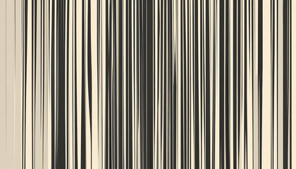 Obraz premium Thin, repeating lines or stripes, either vertical or horizontal, on a neutral background
