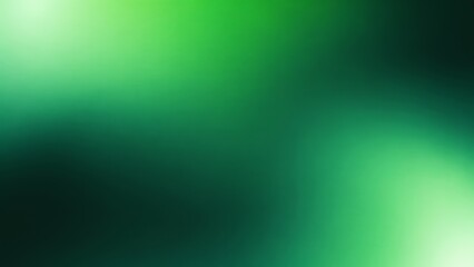 Abstract green and white gradient background. noise texture effect summer poster design