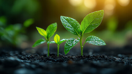 Presentation of a company business plan, focusing on long-term growth strategies and sustainable development.