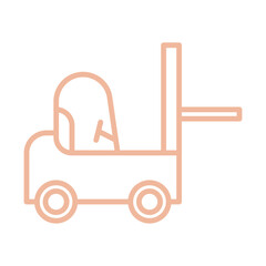 Forklift icon design