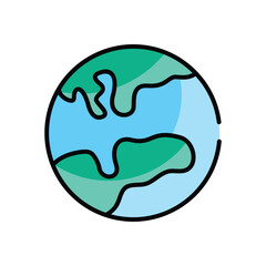 Globe  vector icon