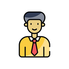 Real Estate Agent vector icon