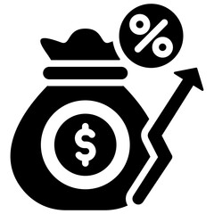 Inflation Rate Icon