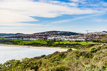Fototapeta premium La Alcaidesa urbanization on Costa del Sol, Andalusia Spain.
