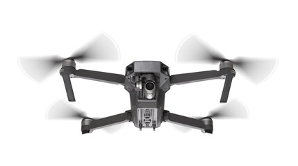 Drone isolated on a white