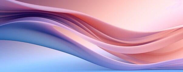 Pastel tone dark orchid Peach blue gradient defocused abstract photo smooth lines pantone color background