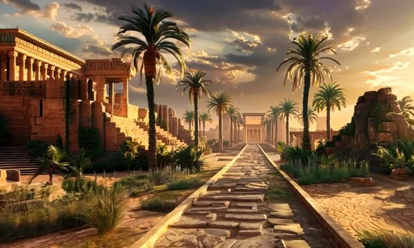 Babylonian Beauty: Ancient Ruins of Babylon, Video