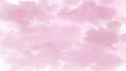 Abstract pink watercolor background.Hand painted watercolor. vector