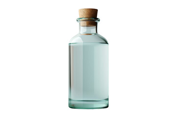 Glass Bottle with Cork Stopper