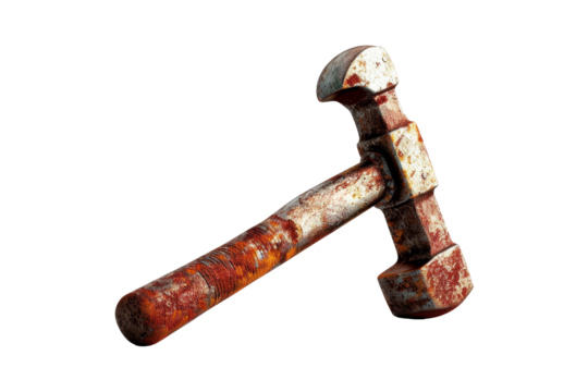 Rusty Hammer Isolated