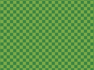 green mosaic background