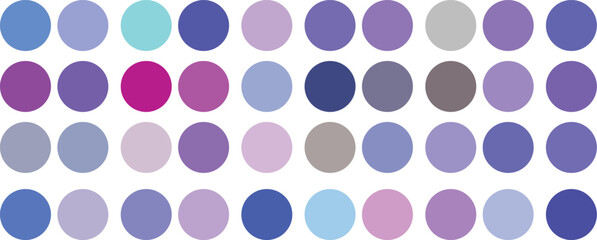 Abstract color palette guide And Various Color Design