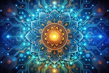 fractal burst background