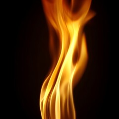 Mesmerizing Flames Ablaze   Fiery Abstract Art Capturing the Dynamic Beauty of Fire