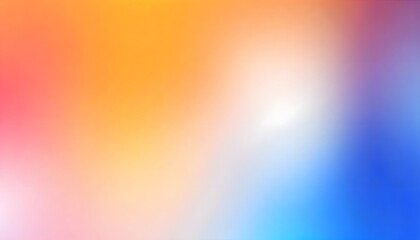Colorful abstract soft blurred gradient background with orange, pink, and purple hues