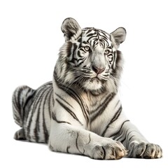 Fototapeta premium white bengal tiger