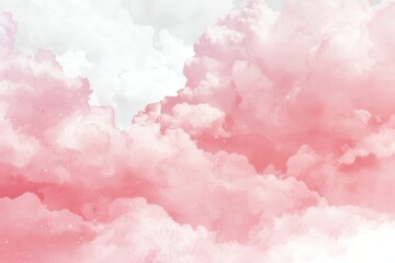 Fototapeta premium Soft Pink Watercolor Background