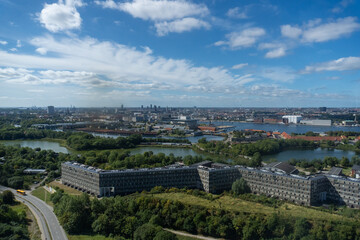 Panoramic View of Copenhagen Skyline