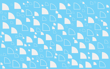 Winter Colourful memphis pattern Abstract background