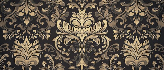 Classic damask texture background ornate patterns vintage style refined elegance