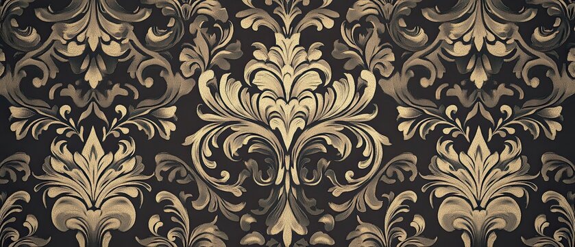 Classic damask texture background ornate patterns vintage style refined elegance
