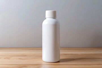 White Pack of Bottle Mockup