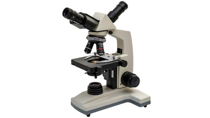microscope isolated on   transparent background
