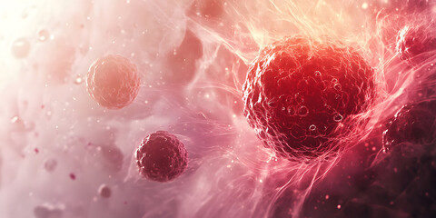 Fototapeta premium nucleus genomics membrane-enclosed organelle , a cell that contains the chromosomes