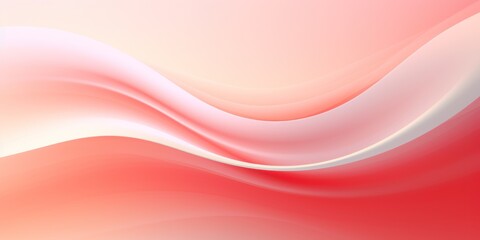 Pastel tone electric red white gradient defocused abstract photo smooth lines pantone color background