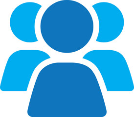 People Contact Icon Man business card add Illustrations 