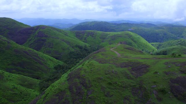 Scenic Paruthumpara (Eagle Rock) near Peerumedu