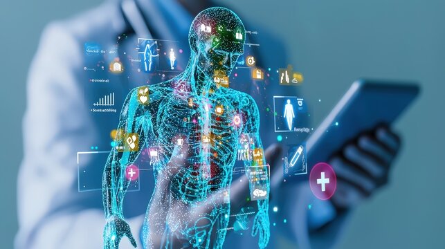 A healthcare app offering instant diagnosis suggestions based on symptoms entered