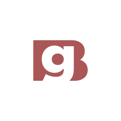 Logo Letter BG Simple Modern
