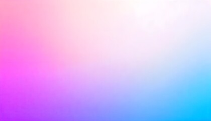 Fototapeta premium Gradient blurred soft smooth background in shades of pink and purple. Gradient background with soft, blurred colors transitioning from pink to blue