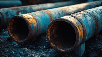 Abandoned Industrial Pipes