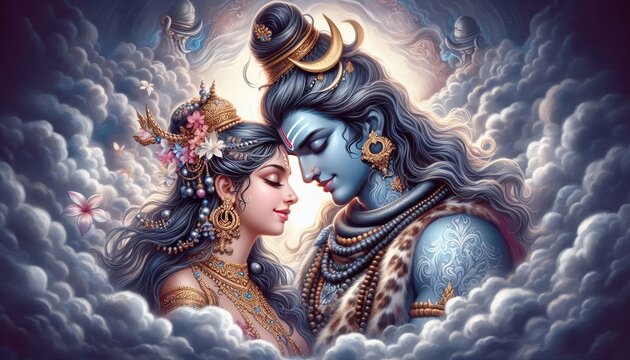 Shiva & Parvati